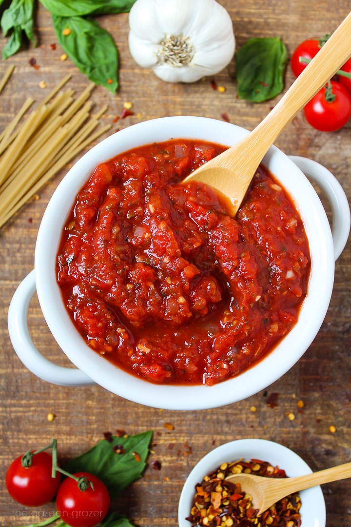 Quick and Easy Italian-American Red Sauce in 40 Minutes or Less Recipe